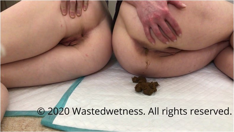 Wastedwetness - Back To Back Shit Lesbian Scat Wife [537.74 MB]