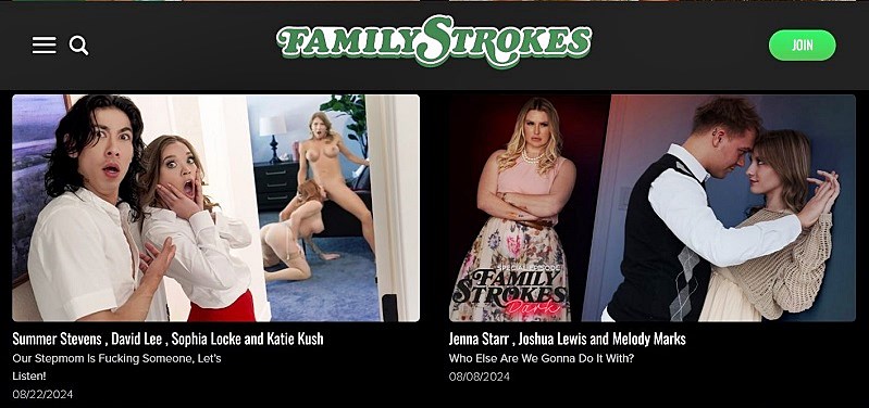 FamilyStrokes - August 2024 SiteRip  ( 4 Videos )