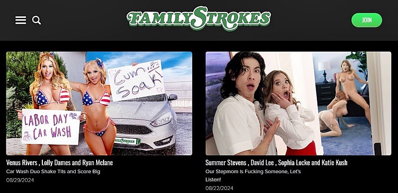 FamilyStrokes - August-September 2024 SiteRip  ( 7 Videos )