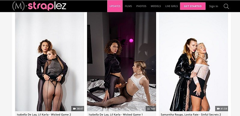 StrapLez - March 2025 SiteRip  ( 4 Videos )